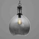 Zin 1 Light Antique Bronze Pendant Ceiling Light, Design Series
